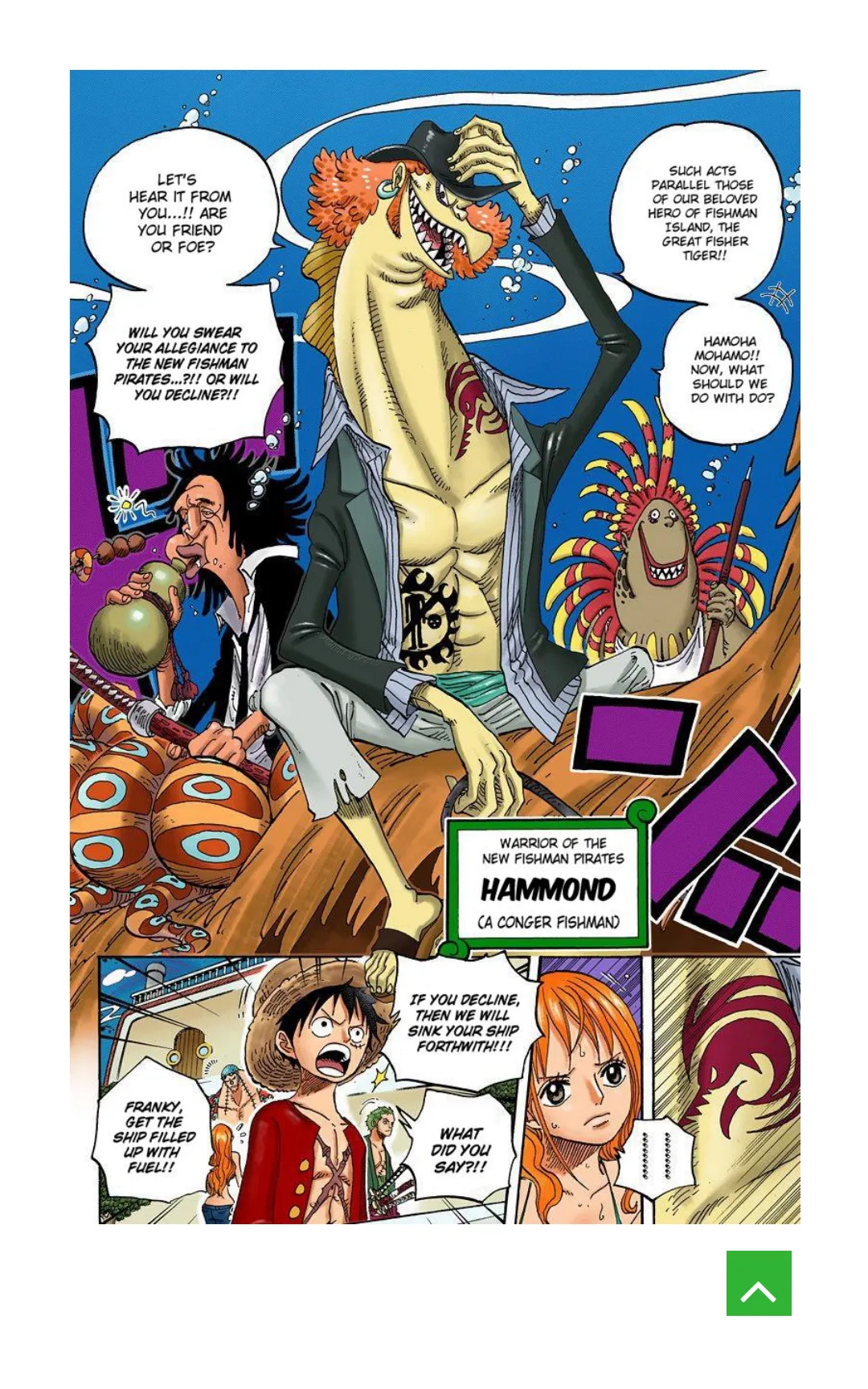 One Piece color Chapter 607 page 11