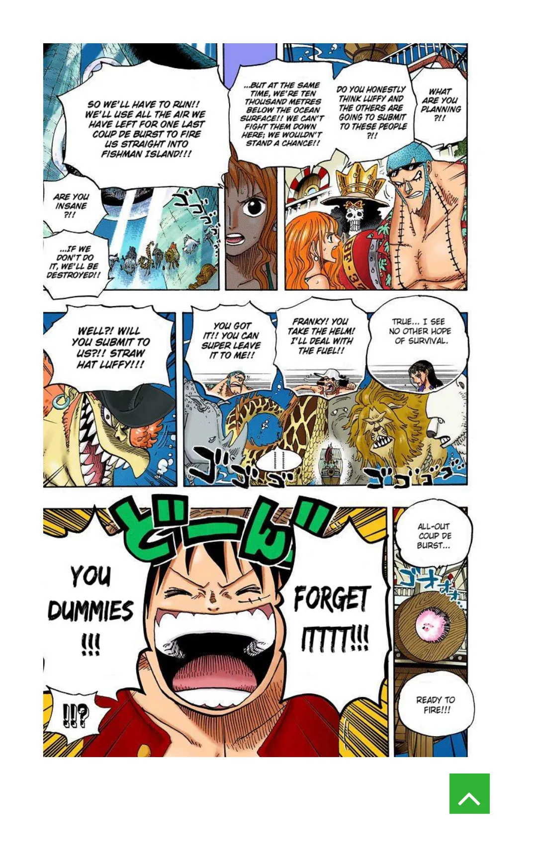 One Piece color Chapter 607 page 12