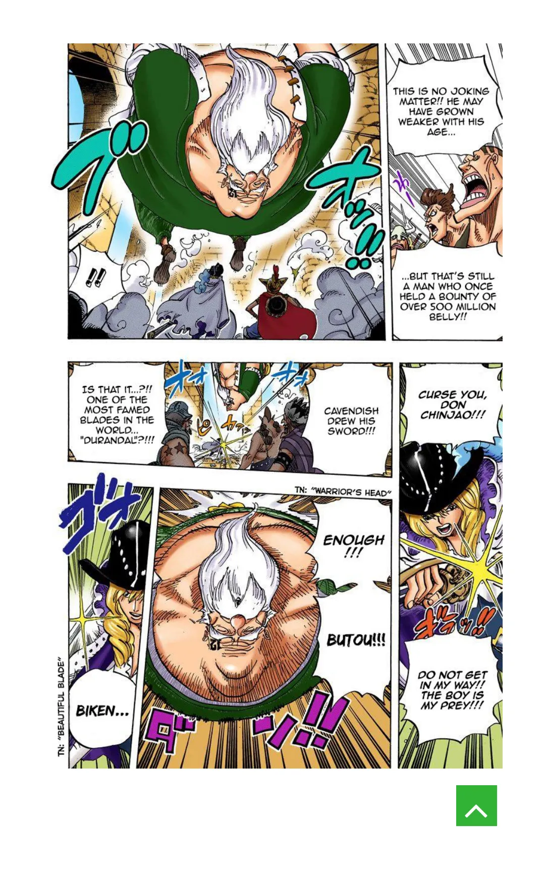 One Piece color Chapter 708 page 5