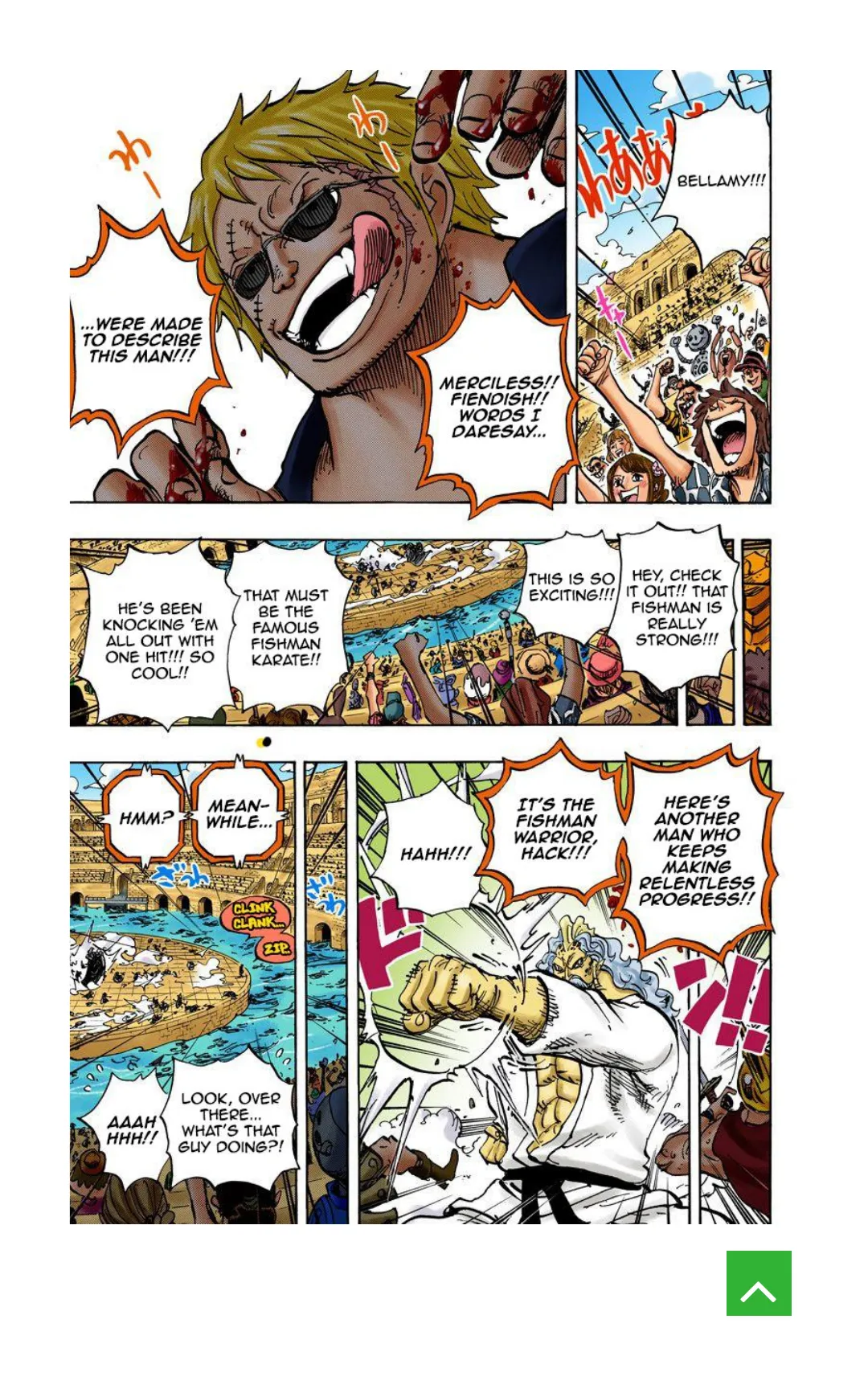 One Piece color Chapter 708 page 14