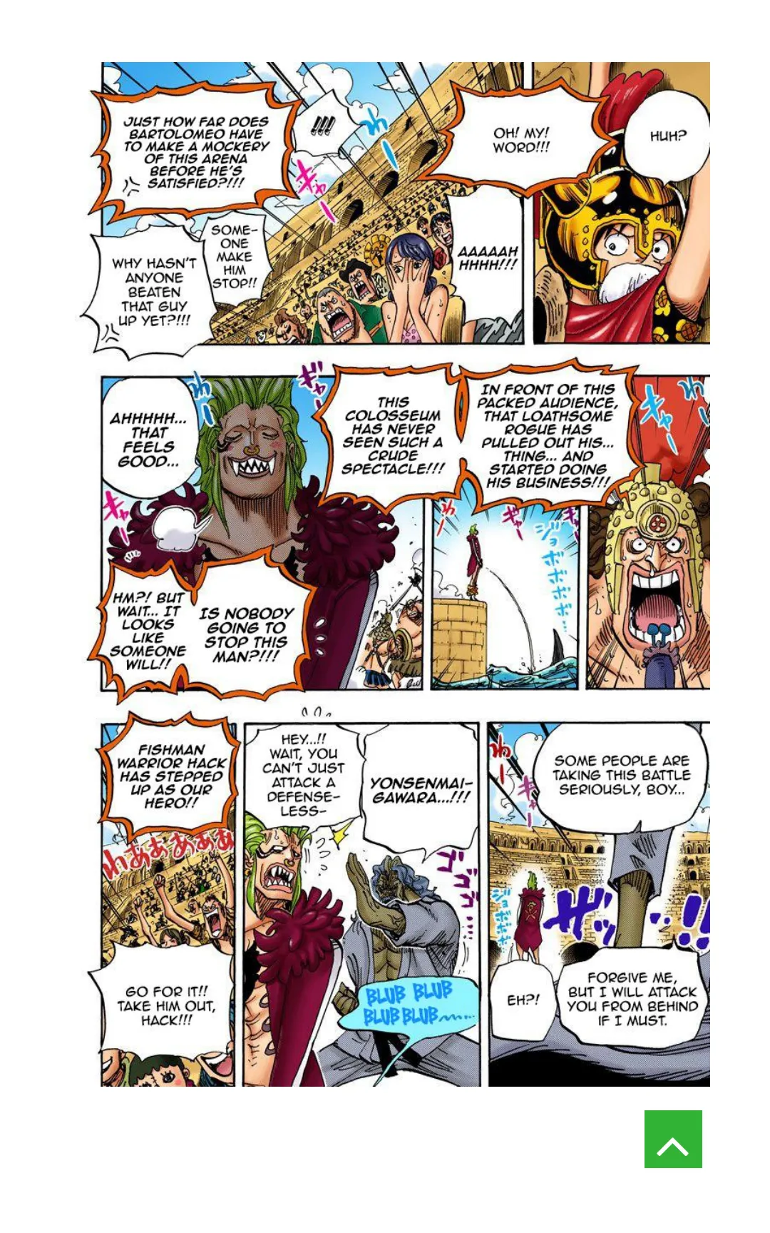 One Piece color Chapter 708 page 15