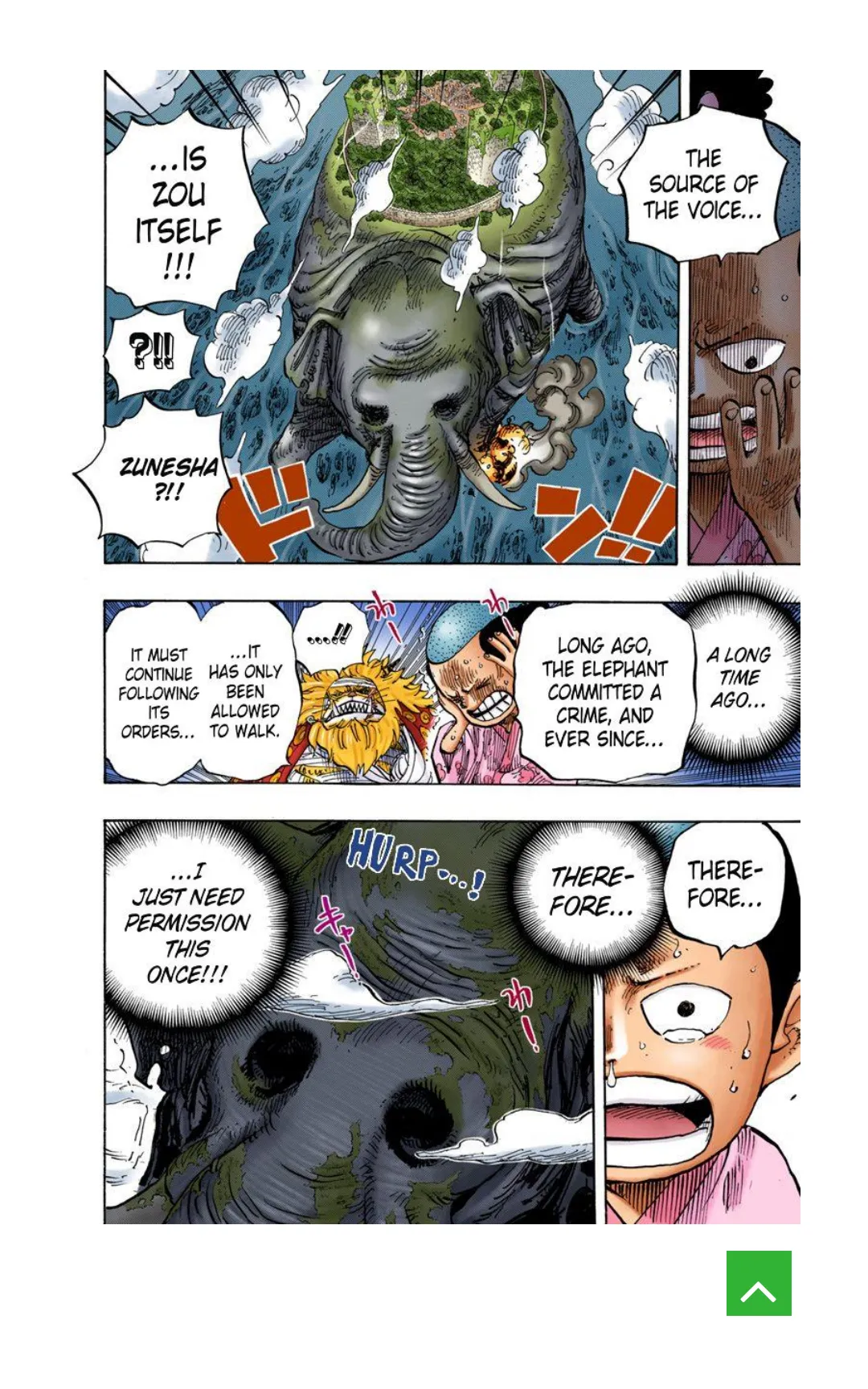 One Piece color Chapter 821 page 9
