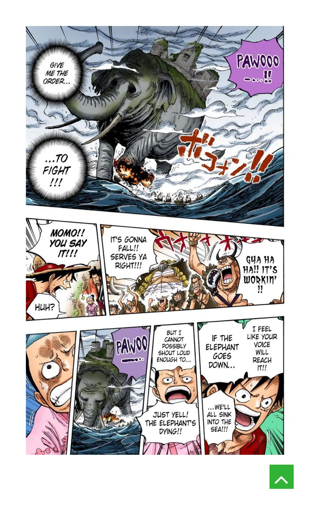 One Piece color Chapter 821 page 10
