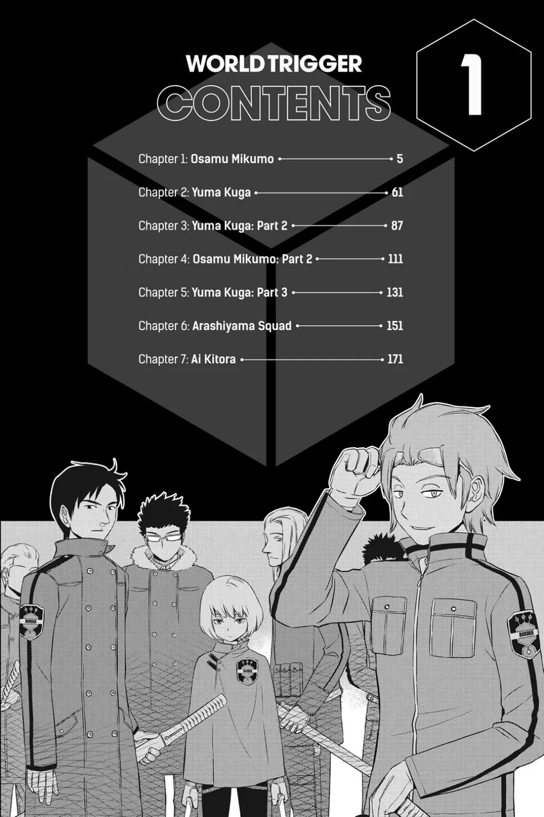 World Trigger color chapter 1 page 5