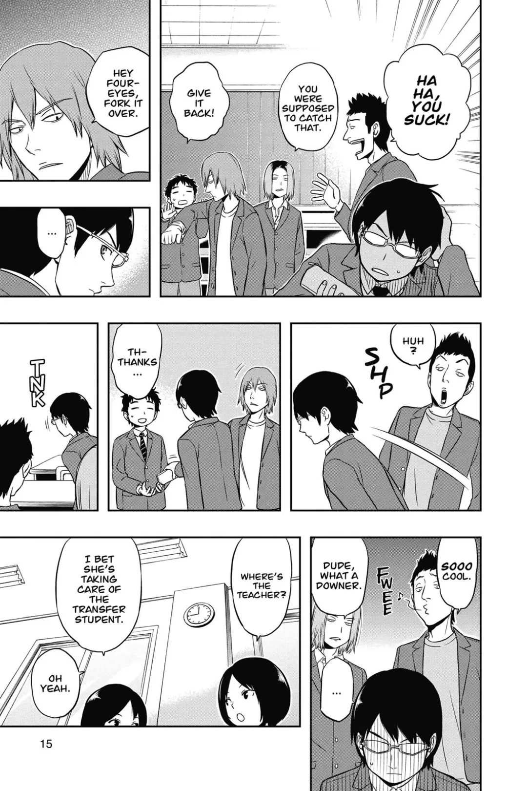 World Trigger color chapter 1 page 14
