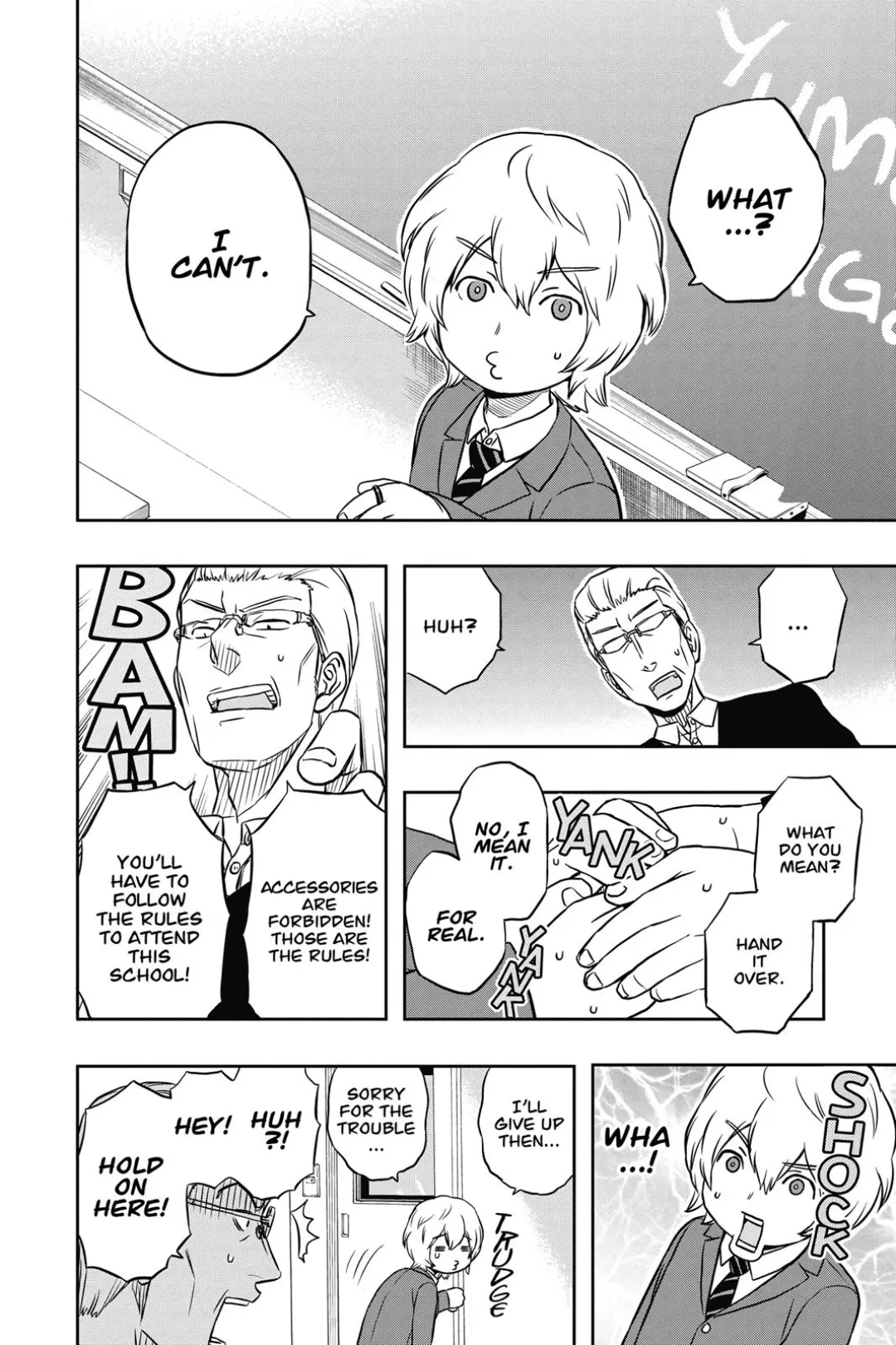 World Trigger color chapter 1 page 21