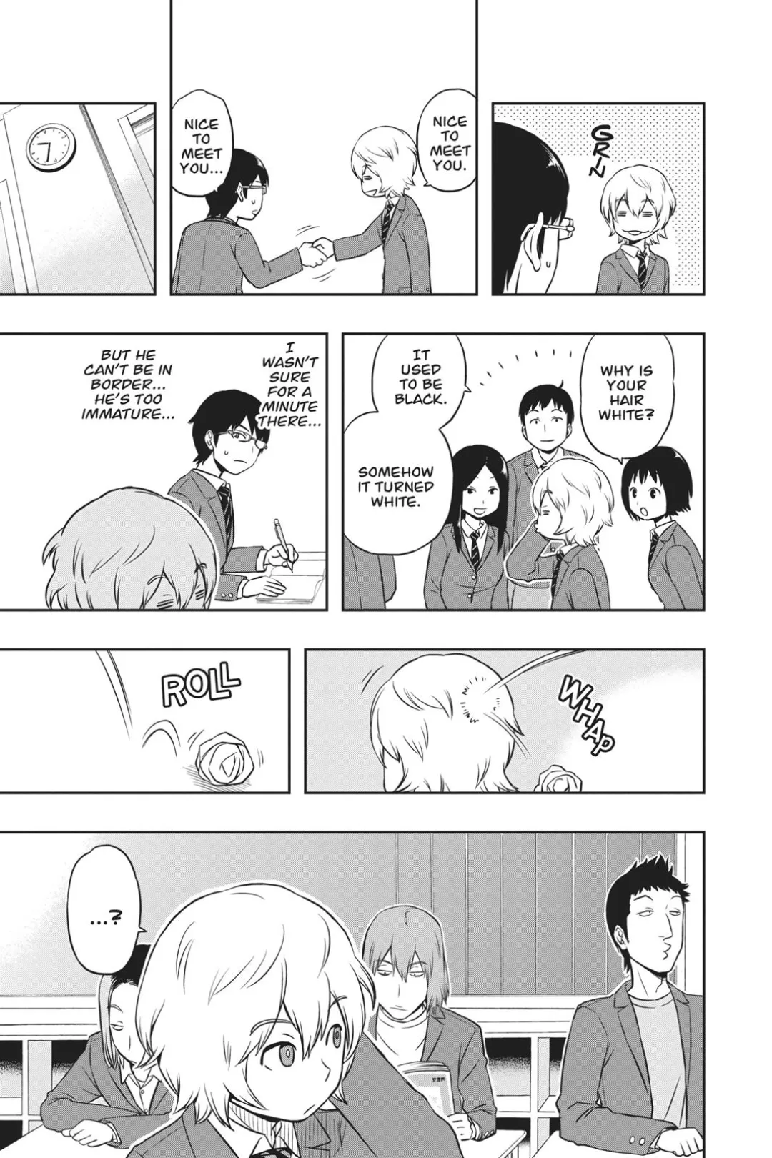 World Trigger color chapter 1 page 24