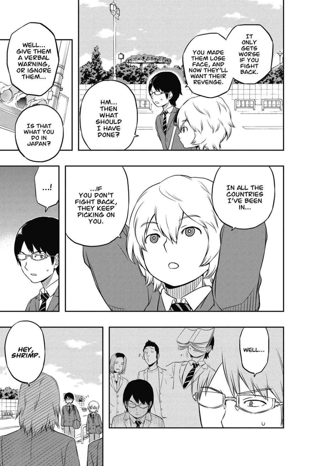 World Trigger color chapter 1 page 30