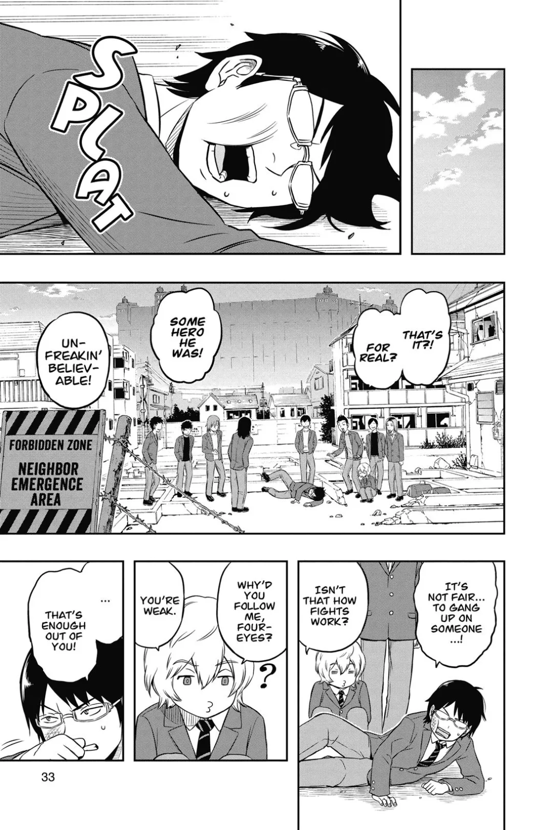 World Trigger color chapter 1 page 32