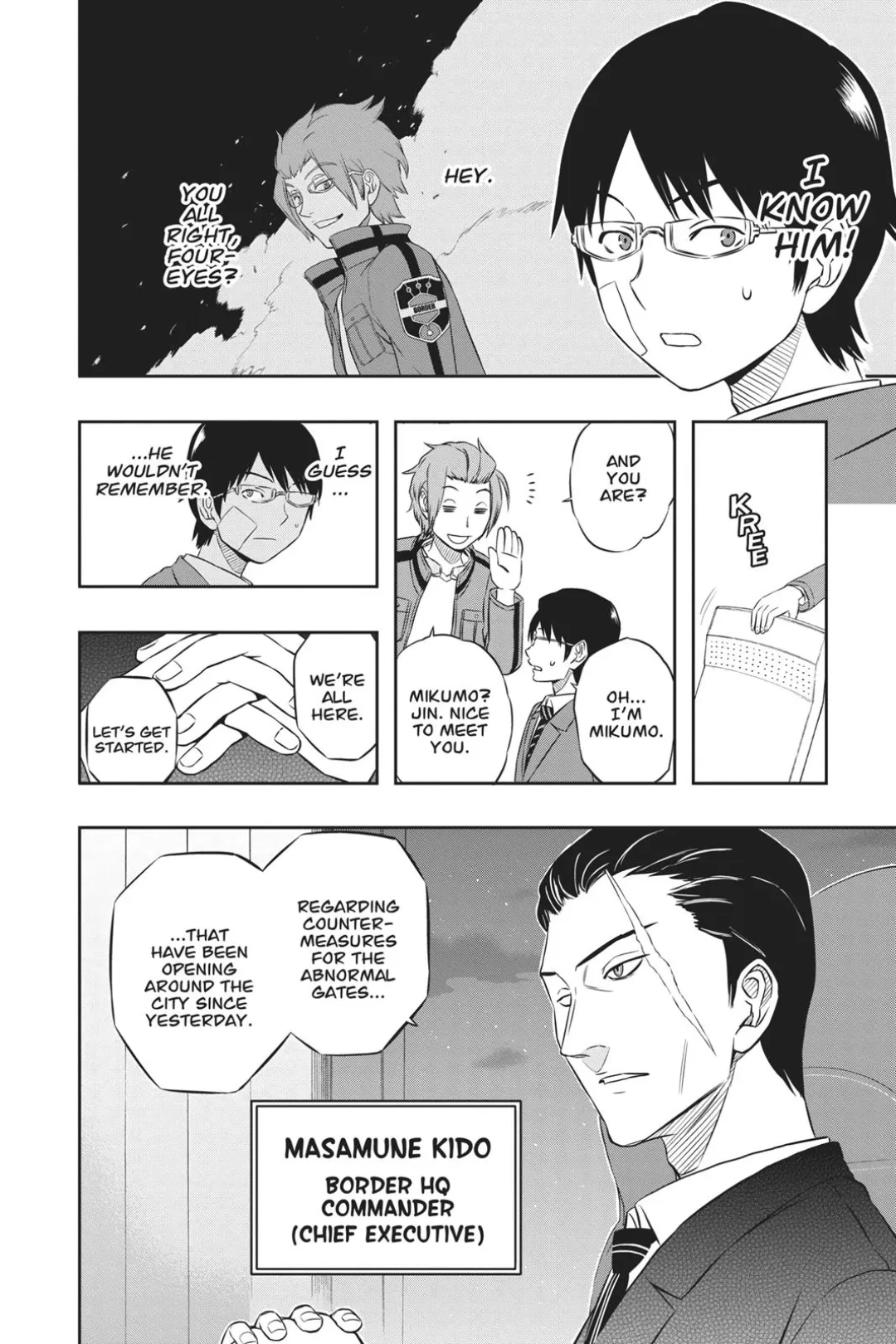 World Trigger color chapter 10 page 5