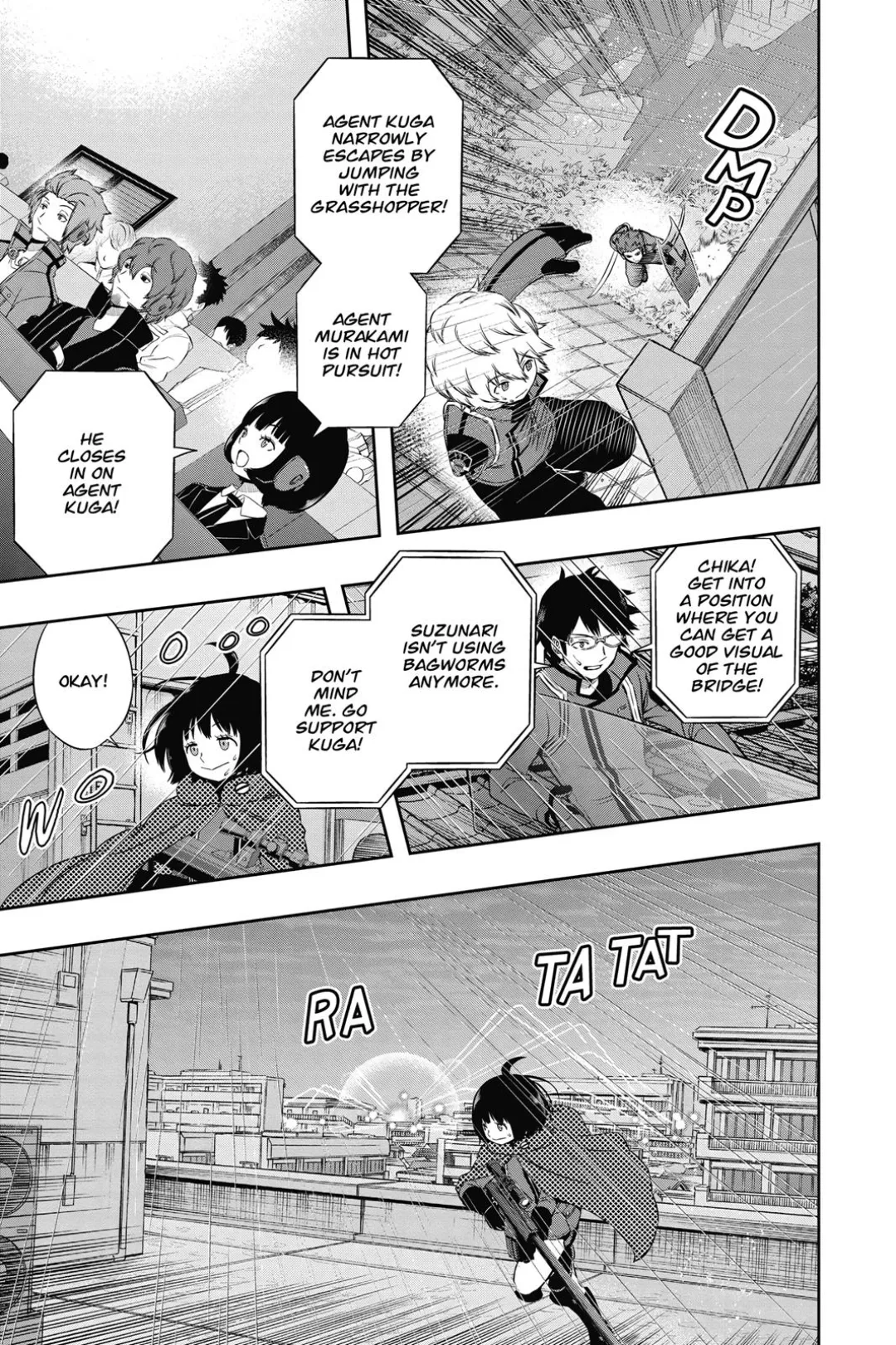 World Trigger color chapter 101 page 5