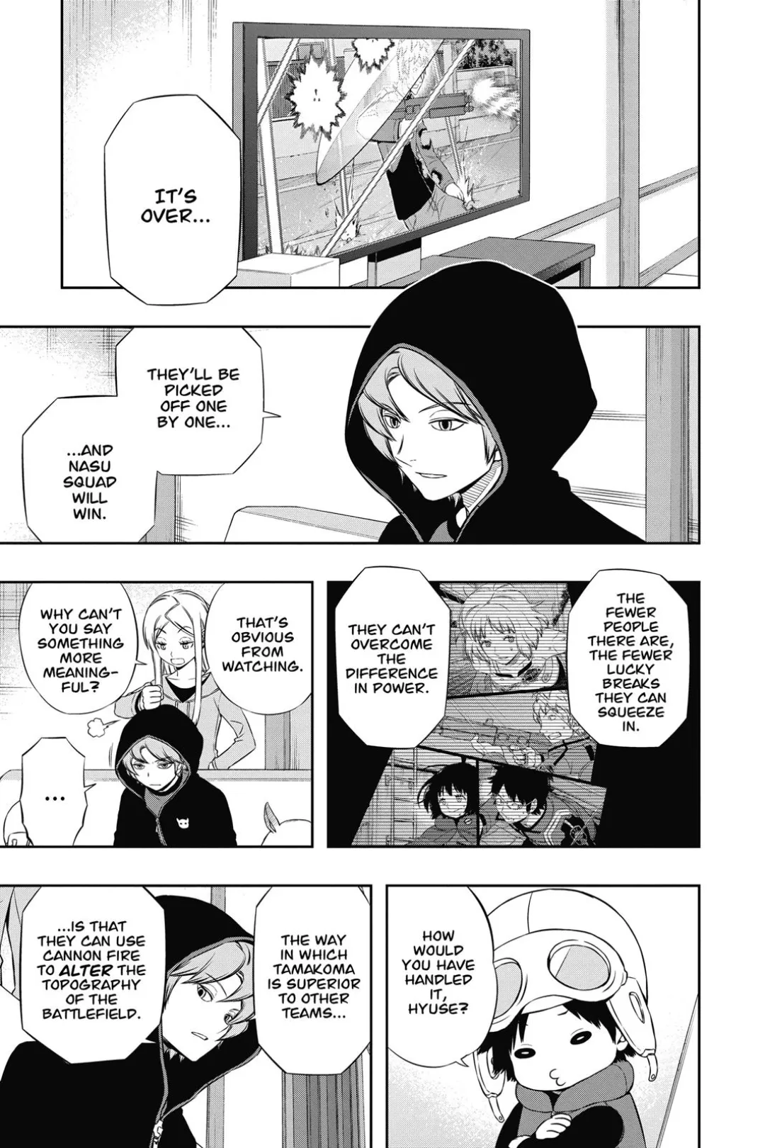 World Trigger color chapter 102 page 5