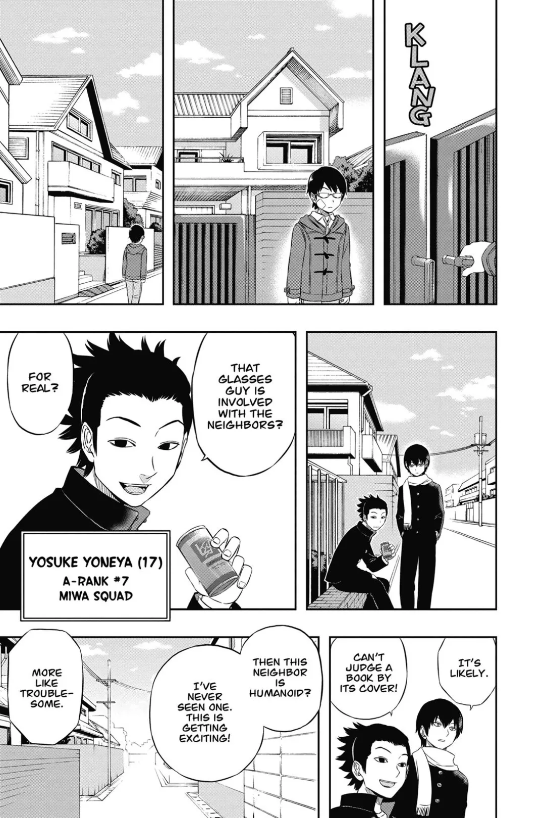 World Trigger color chapter 11 page 5