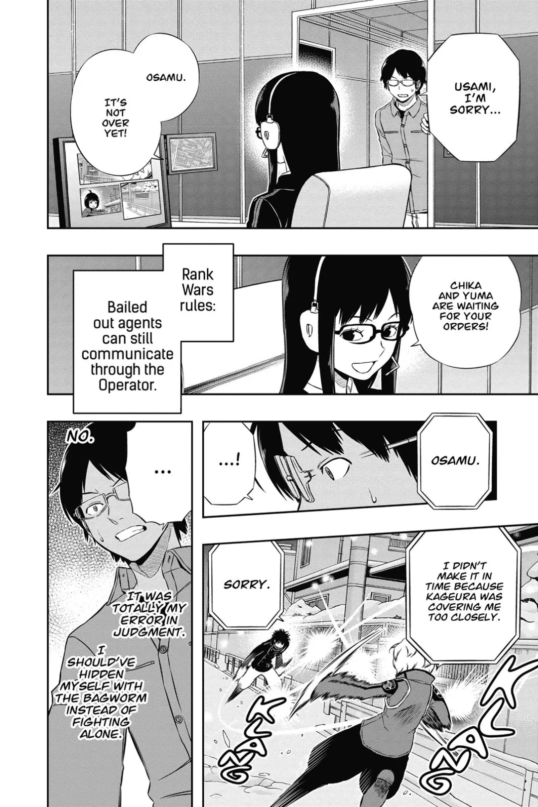 World Trigger color chapter 113 page 4