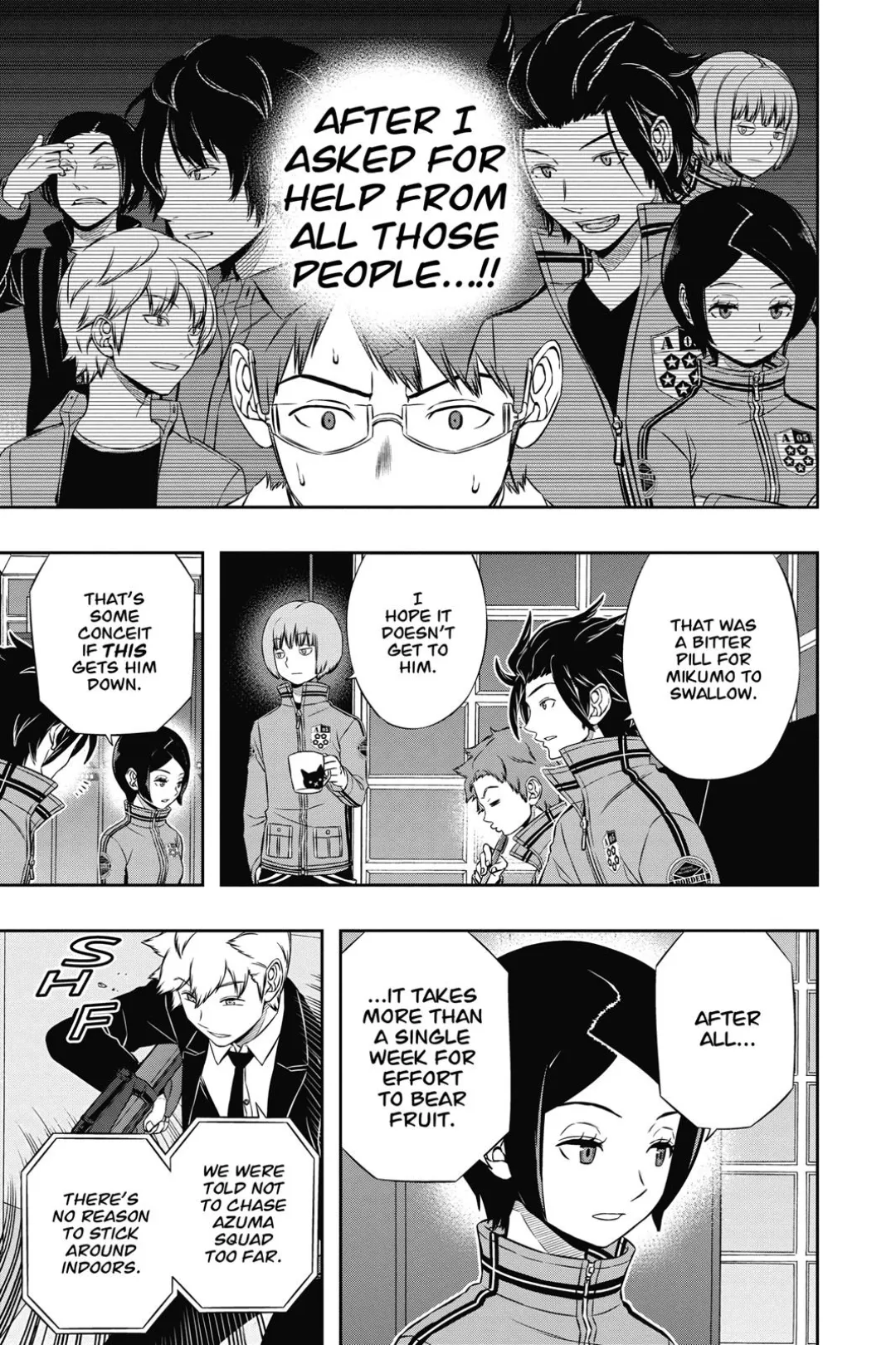 World Trigger color chapter 113 page 5