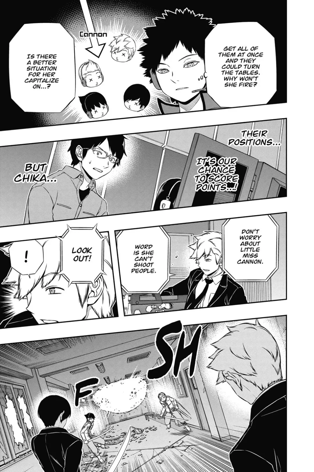 World Trigger color chapter 113 page 7