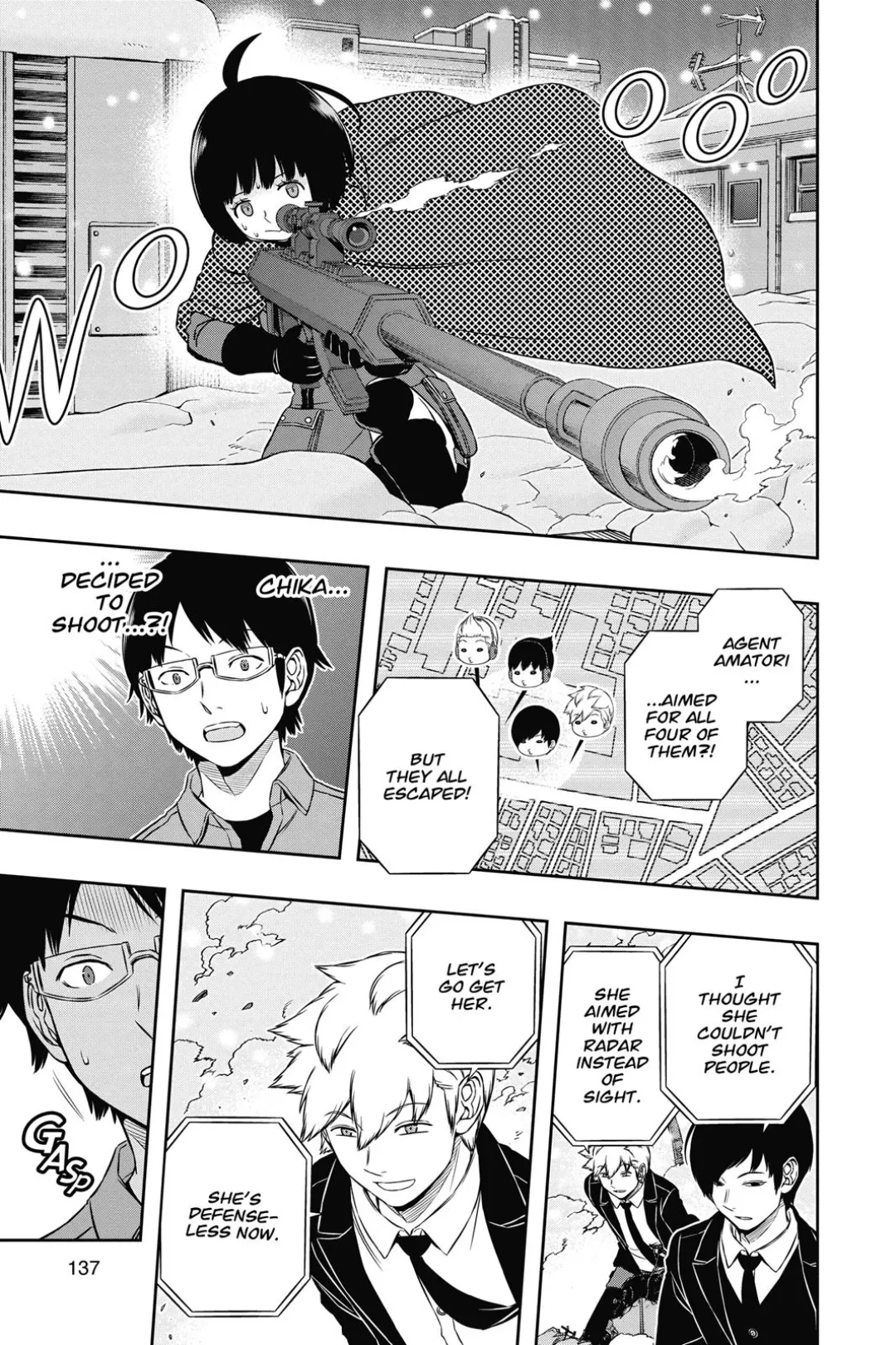 World Trigger color chapter 113 page 9