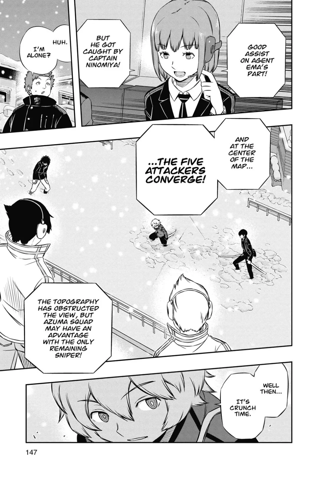 World Trigger color chapter 113 page 19