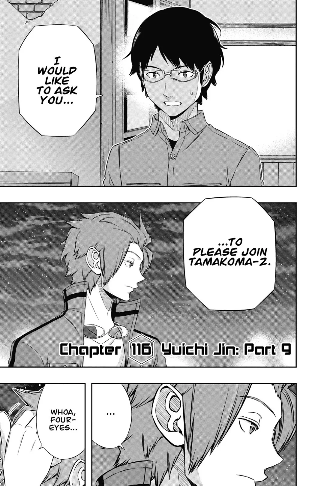 World Trigger color chapter 116 page 8