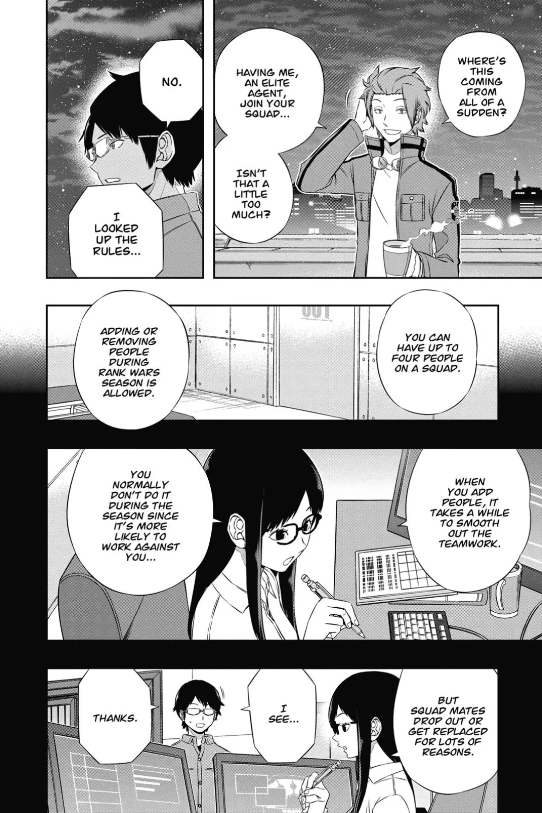 World Trigger color chapter 116 page 9