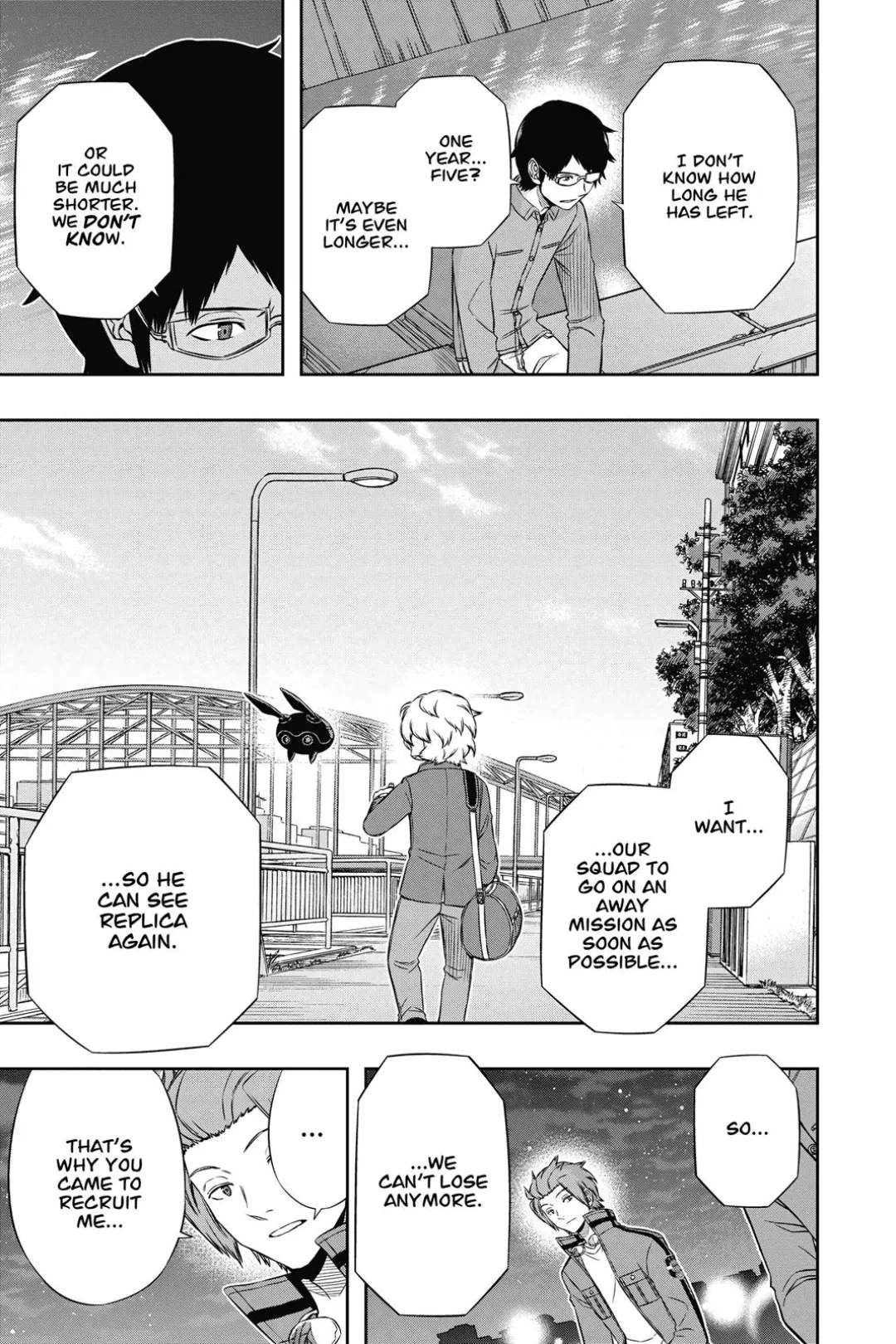 World Trigger color chapter 116 page 14