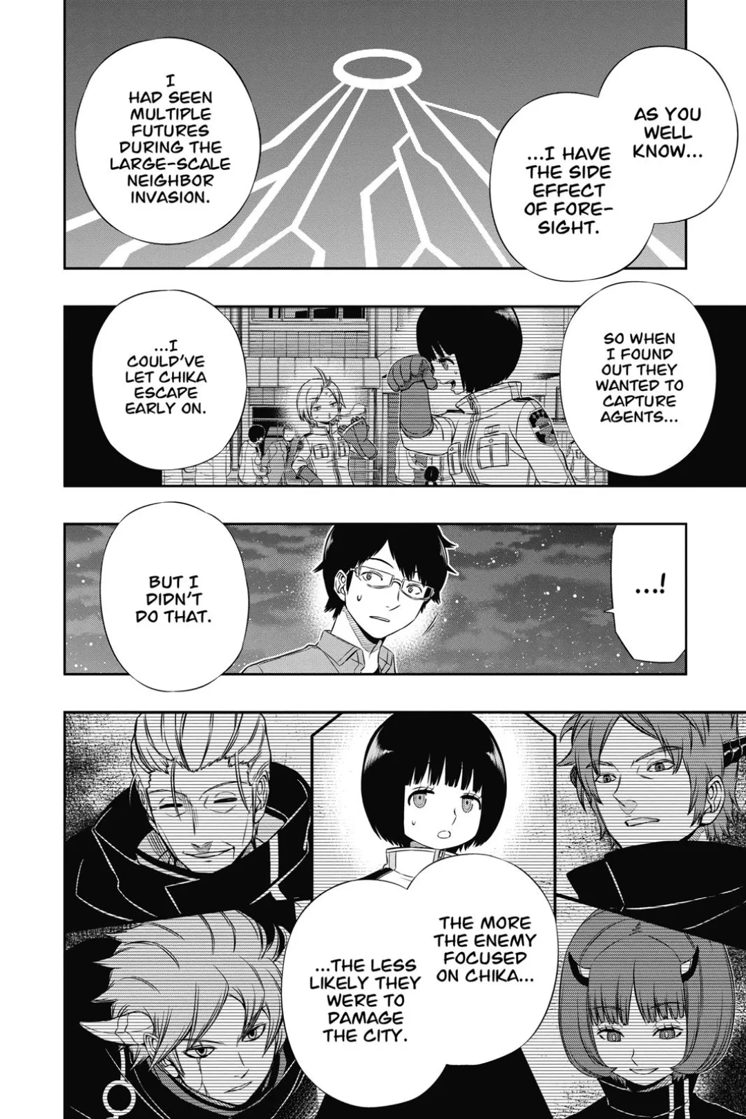 World Trigger color chapter 116 page 17