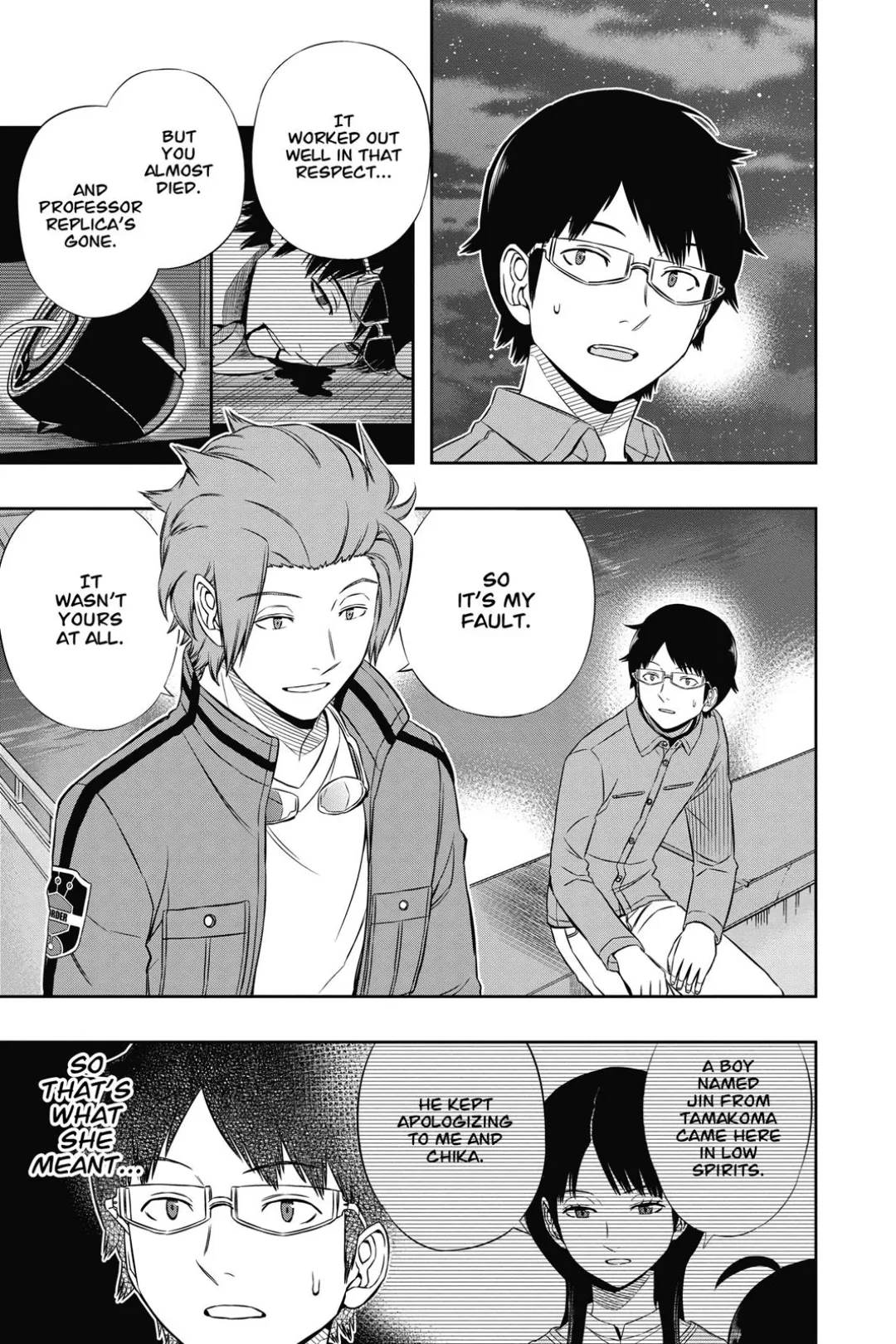 World Trigger color chapter 116 page 18