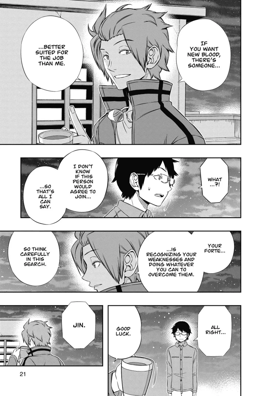 World Trigger color chapter 116 page 20