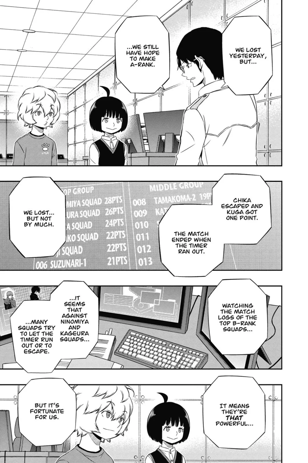 World Trigger color chapter 116 page 22