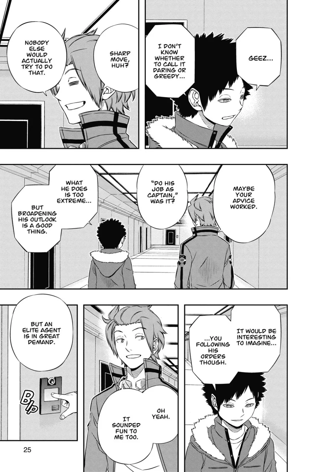 World Trigger color chapter 116 page 24
