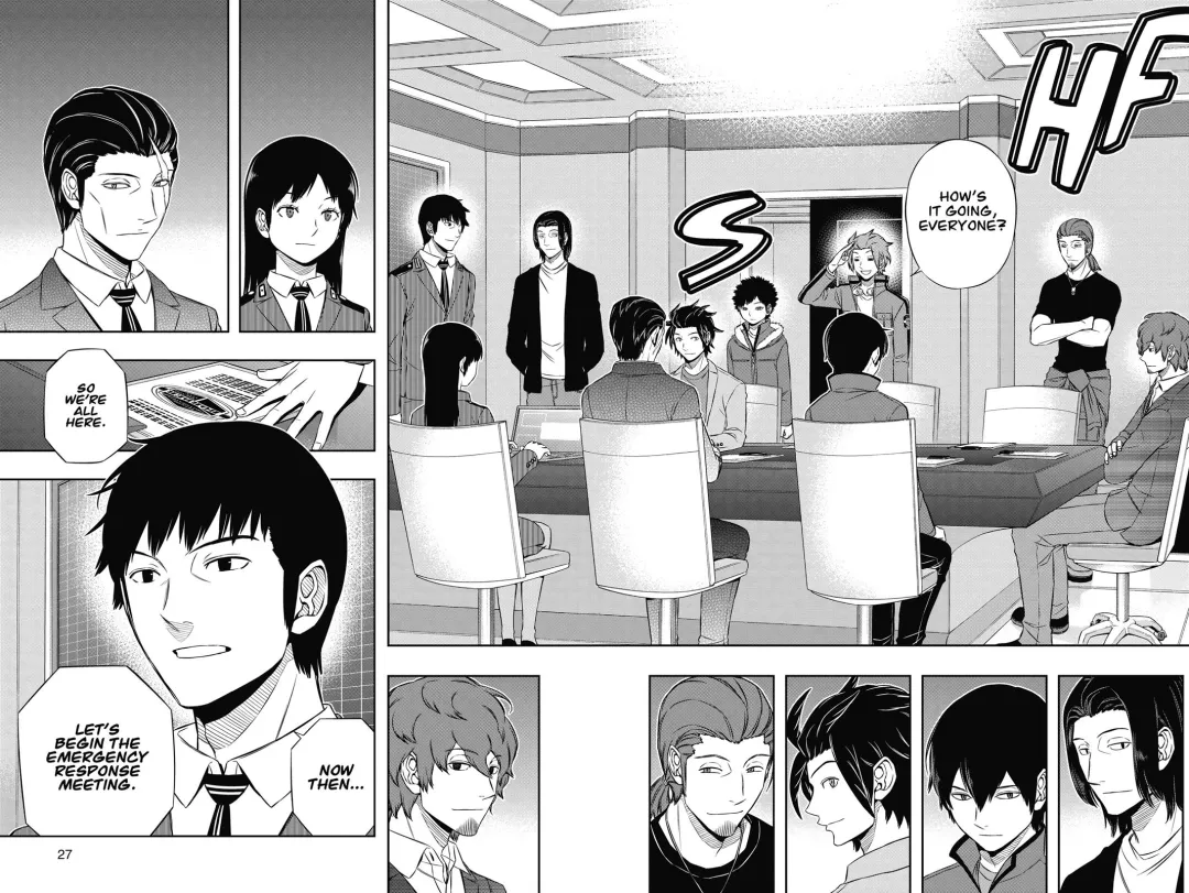 World Trigger color chapter 116 page 25