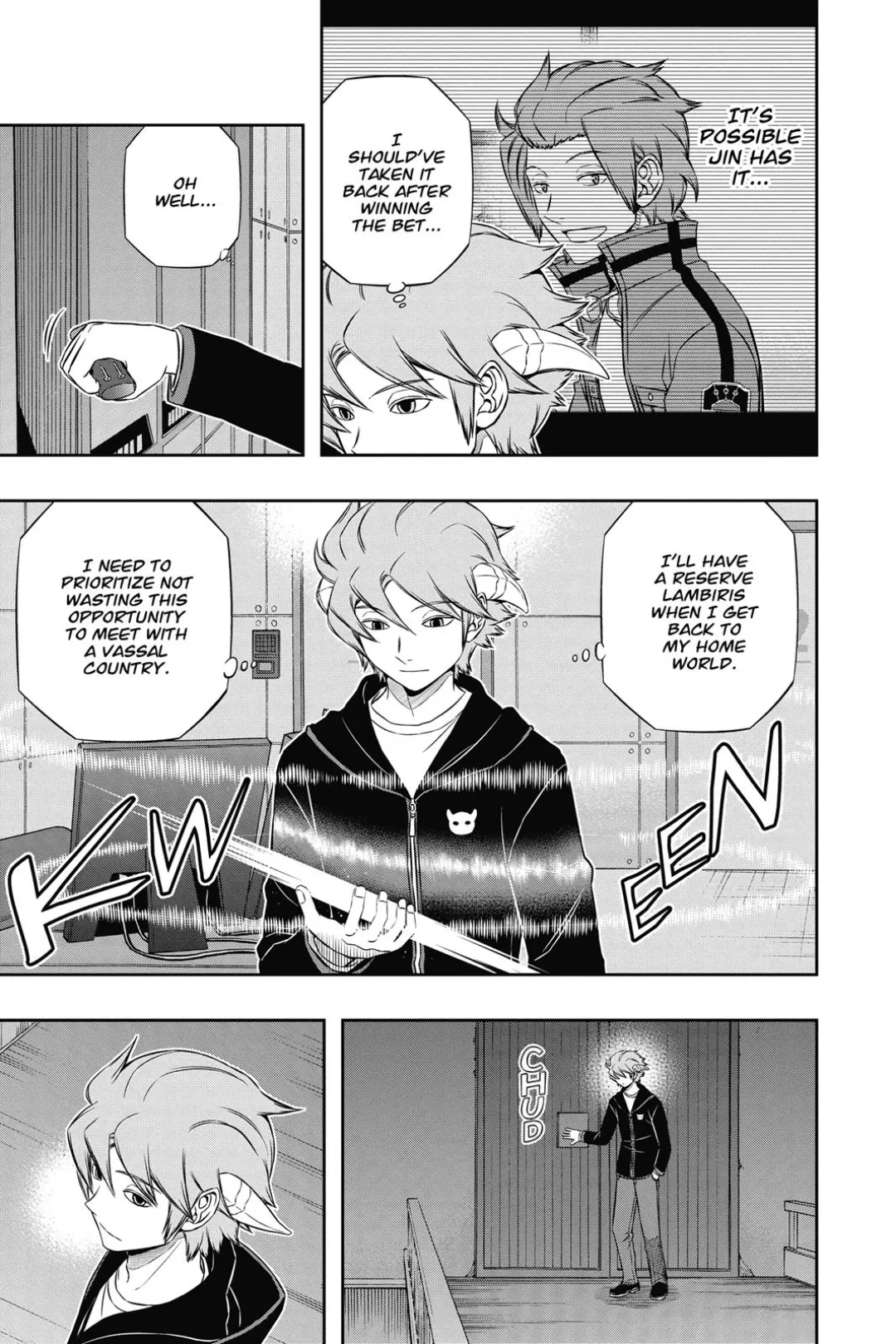 World Trigger color chapter 124 page 5