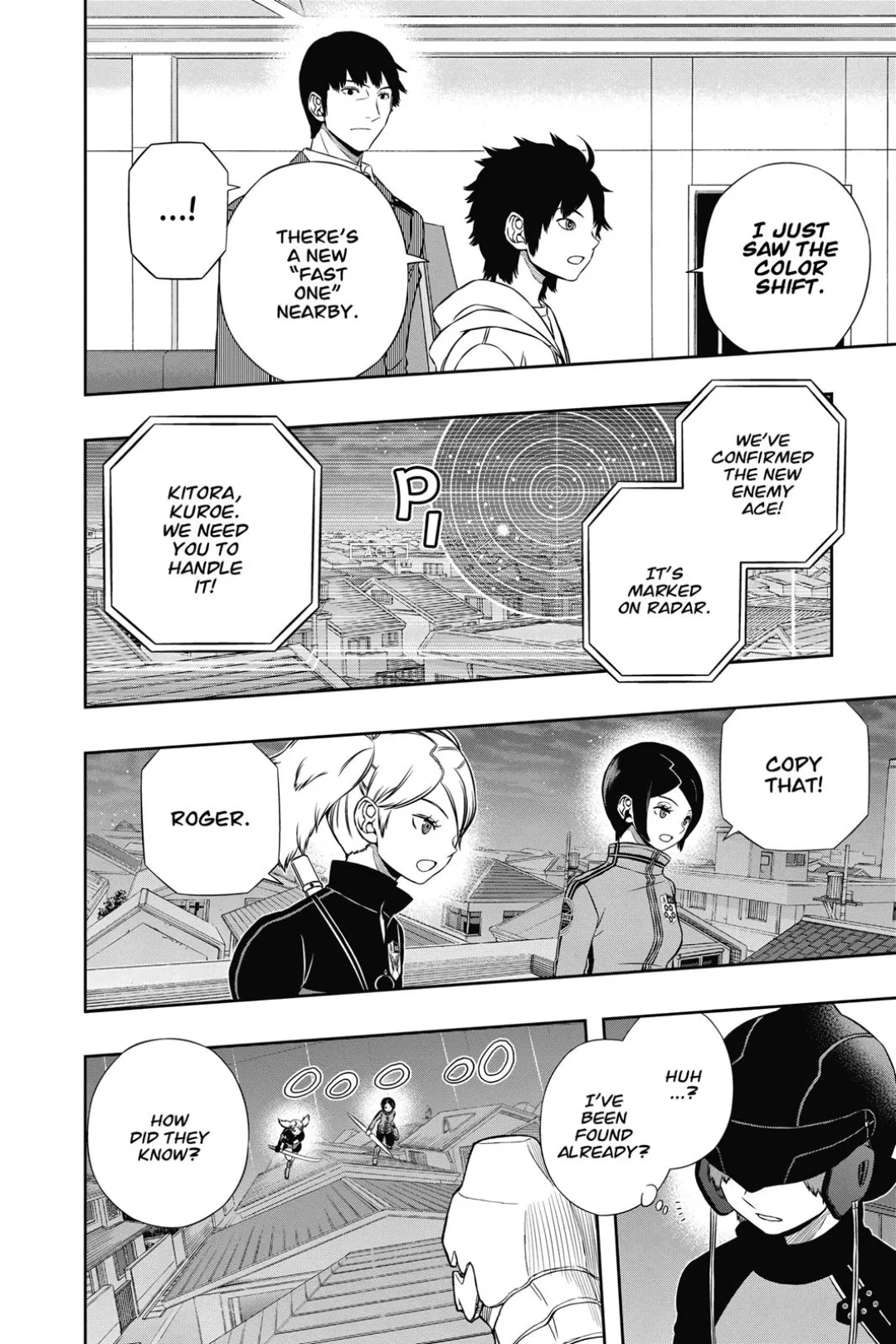 World Trigger color chapter 129 page 14