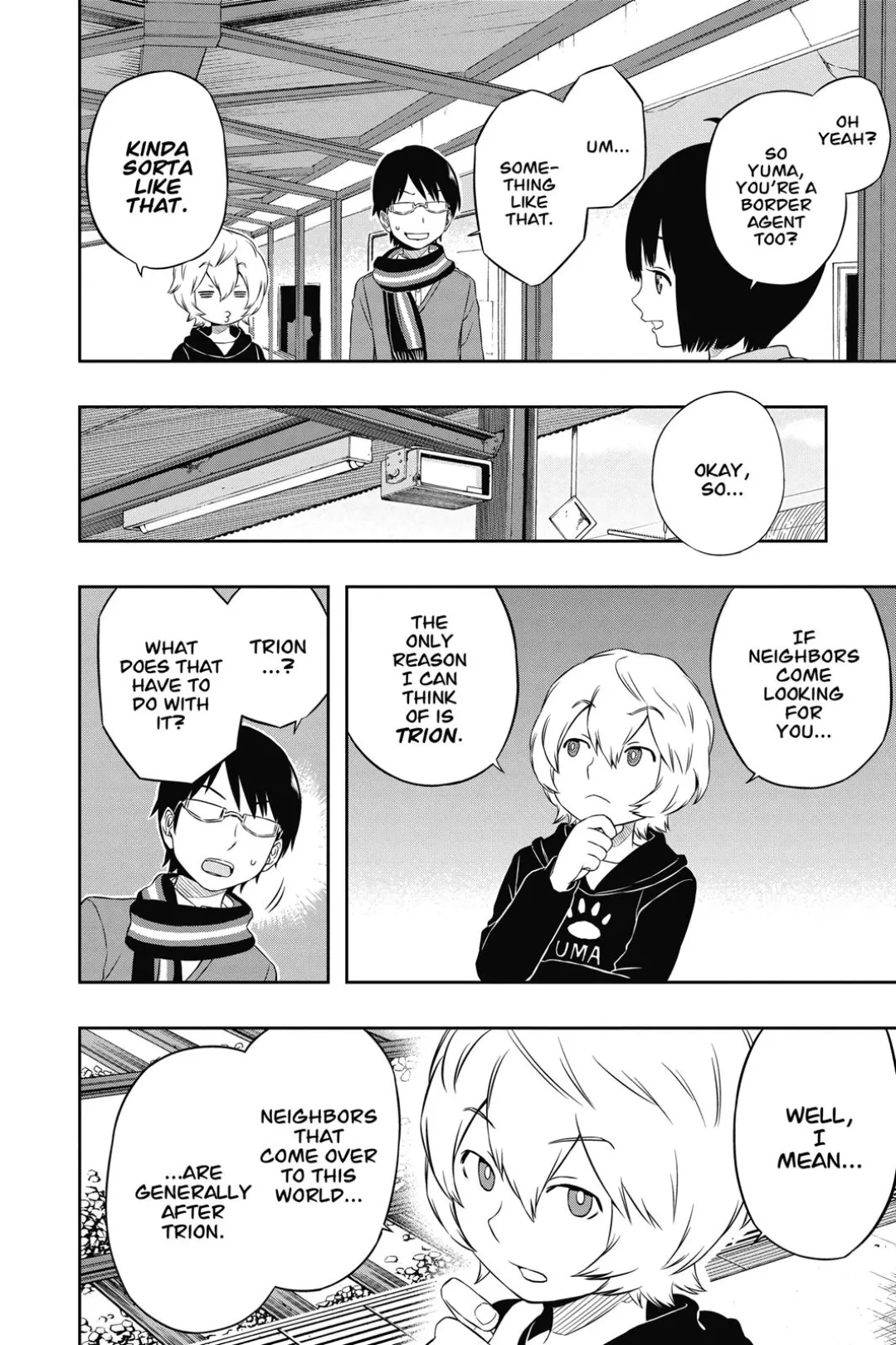World Trigger color chapter 13 page 4