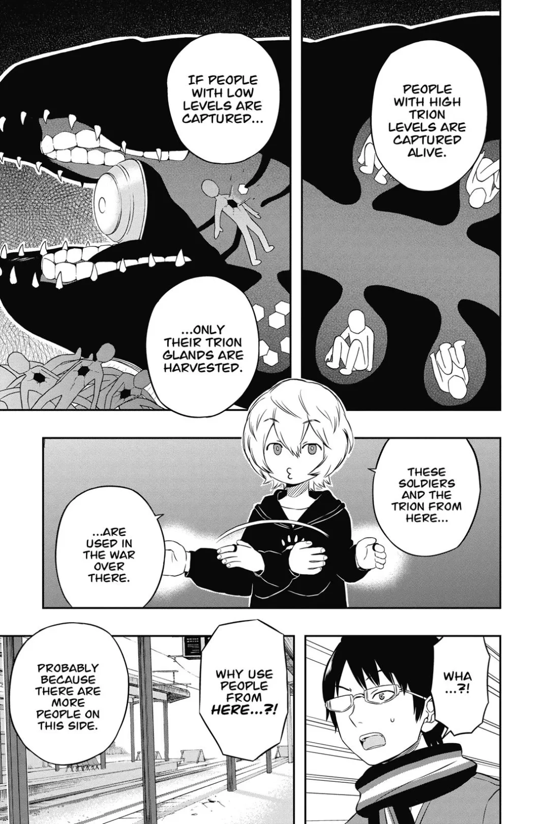 World Trigger color chapter 13 page 5