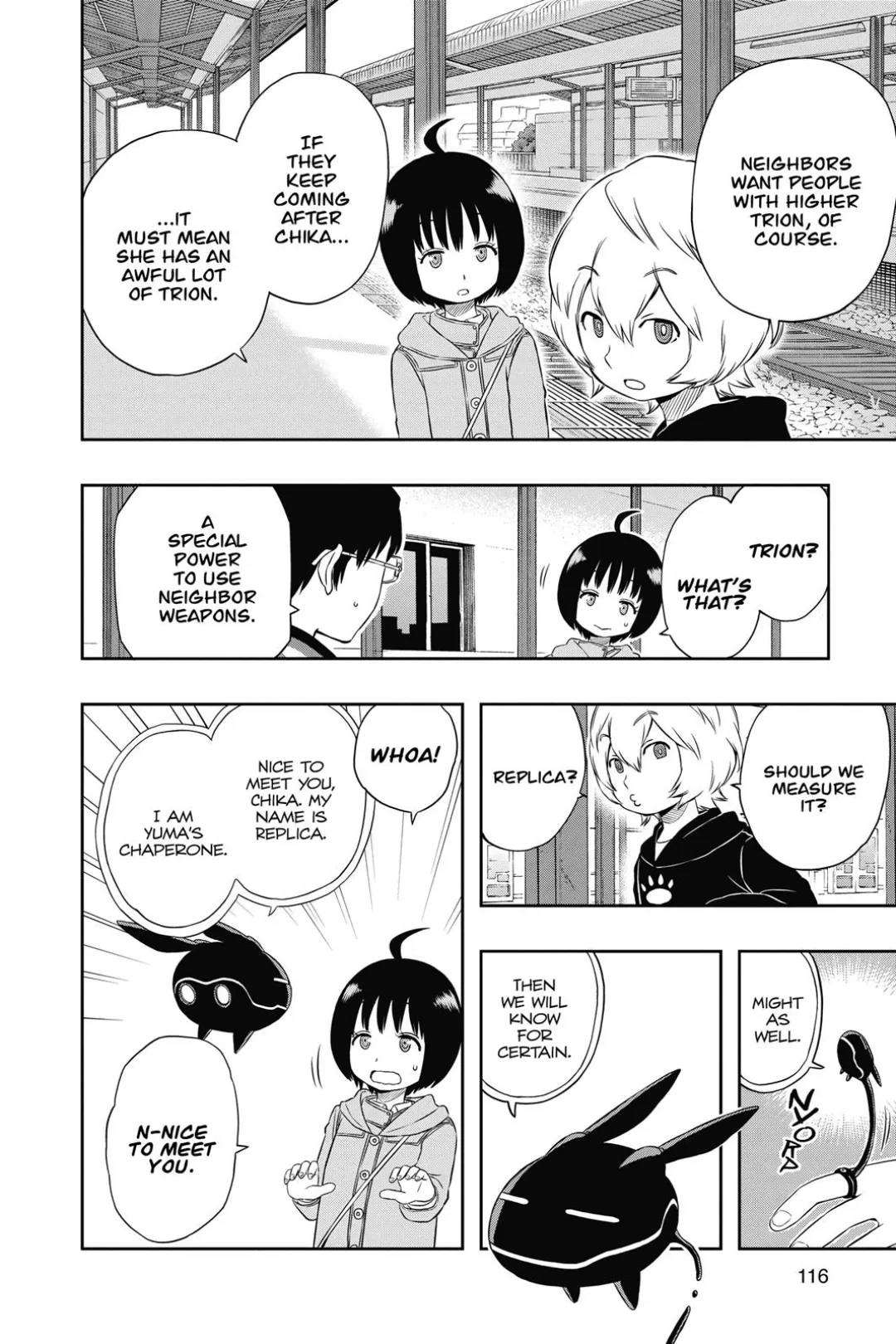 World Trigger color chapter 13 page 6