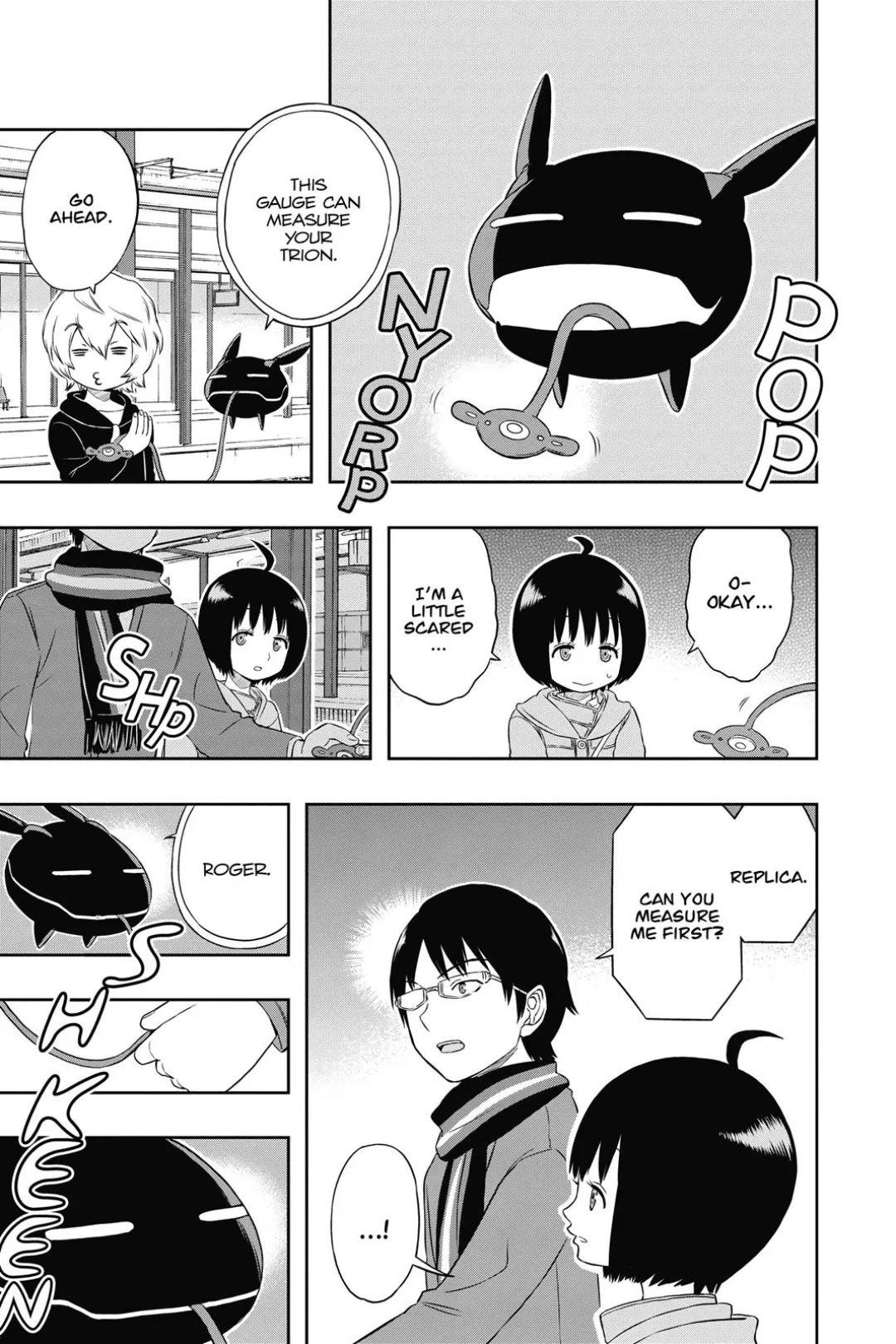 World Trigger color chapter 13 page 7