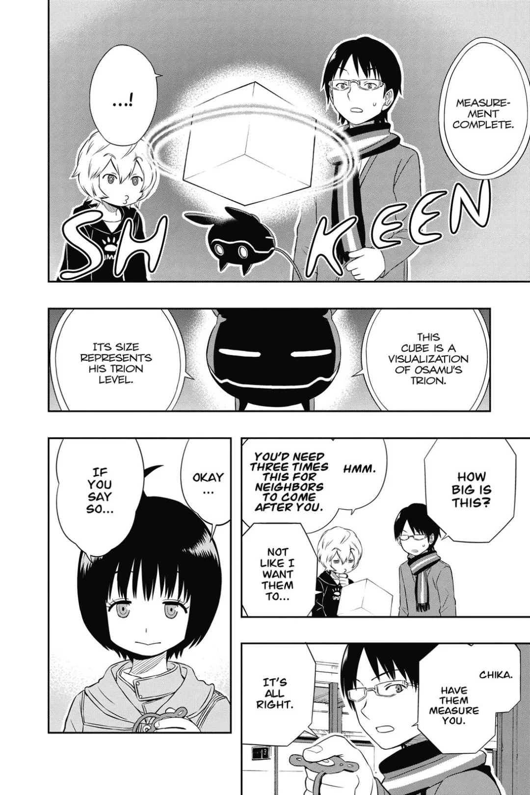 World Trigger color chapter 13 page 8