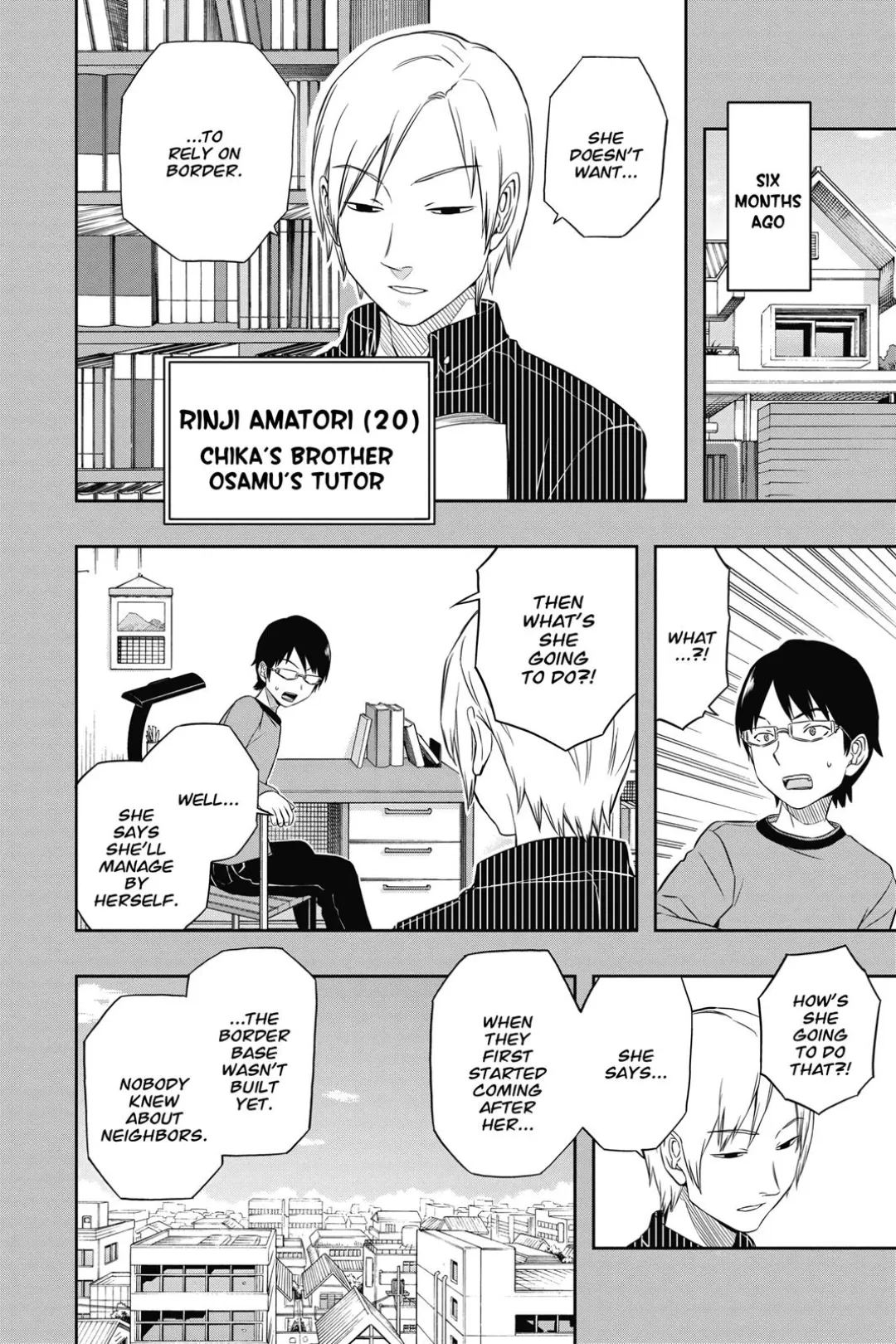 World Trigger color chapter 13 page 10