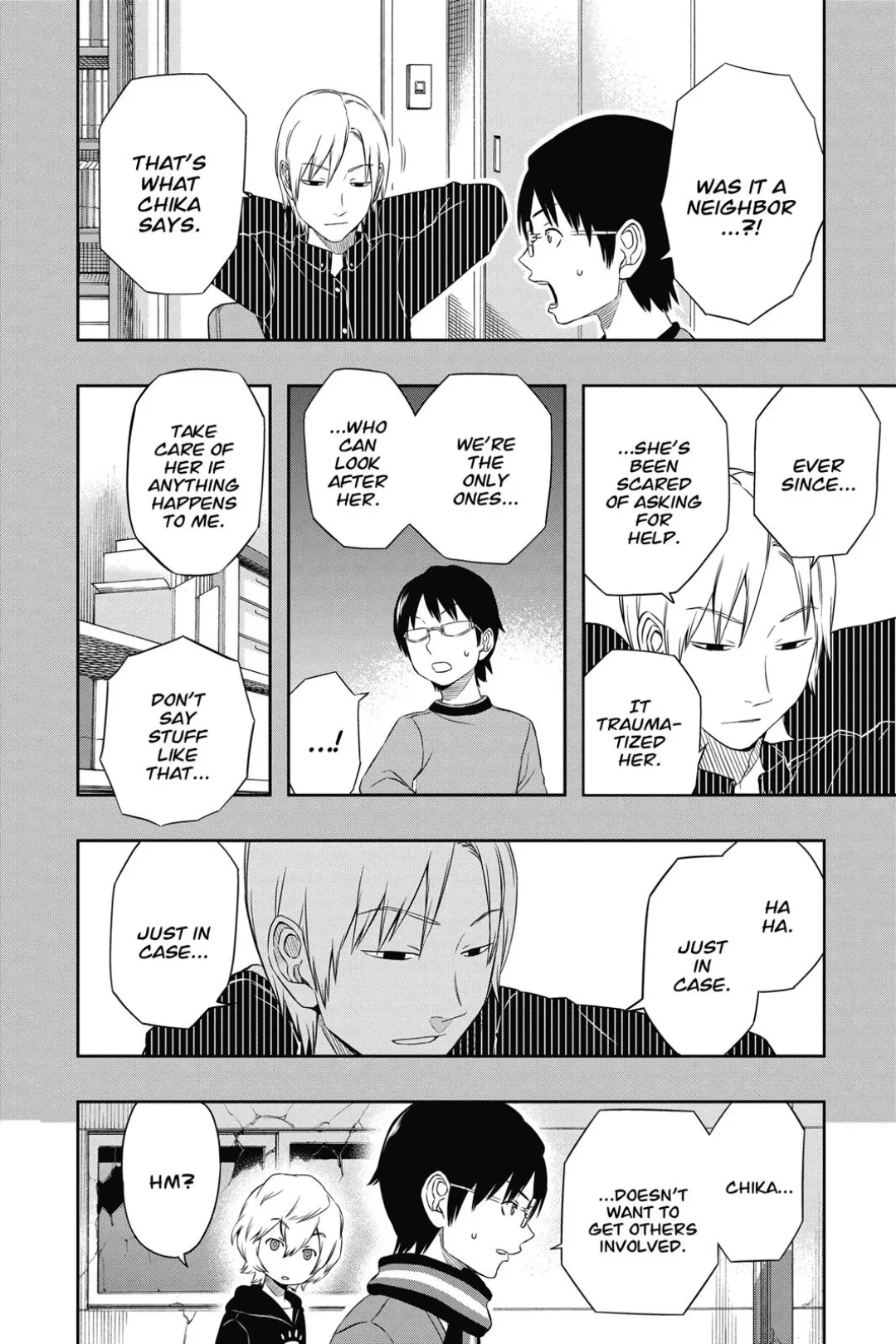 World Trigger color chapter 13 page 12