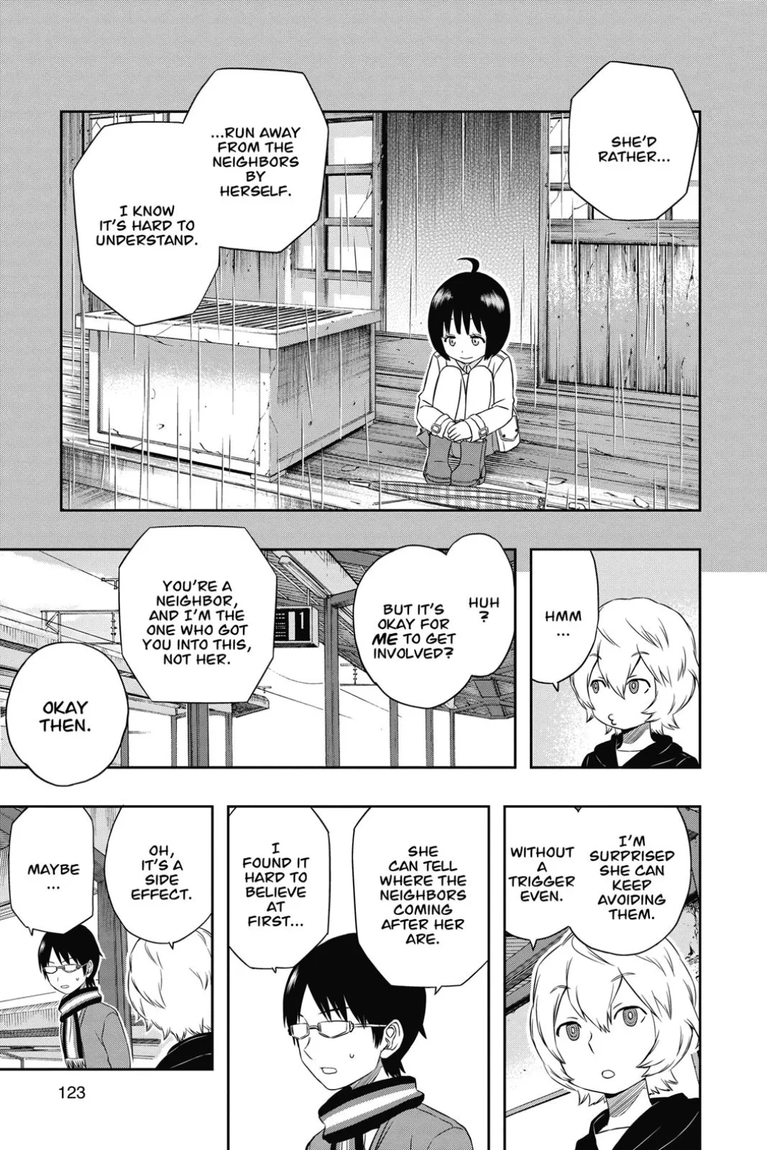 World Trigger color chapter 13 page 13