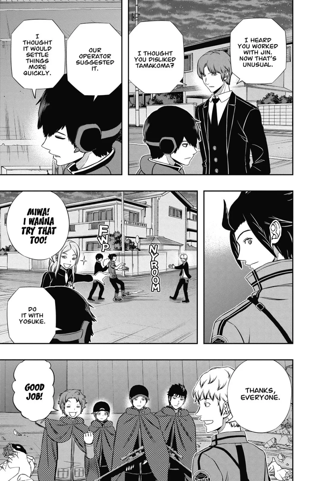 World Trigger color chapter 136 page 5