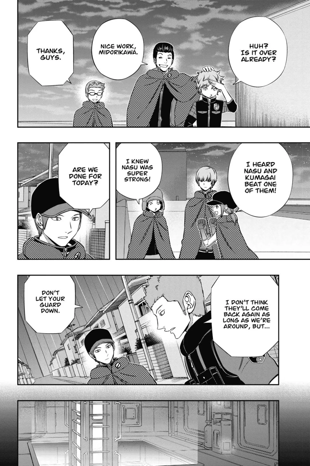 World Trigger color chapter 136 page 6