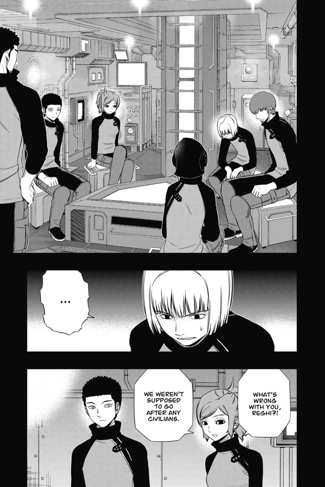 World Trigger color chapter 136 page 7