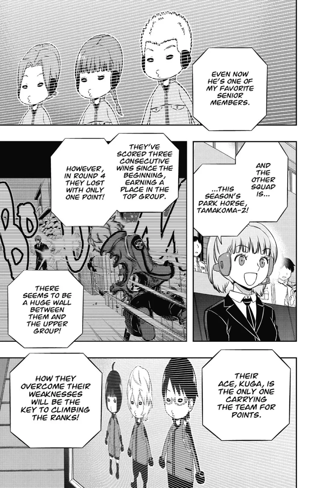 World Trigger color chapter 136 page 17