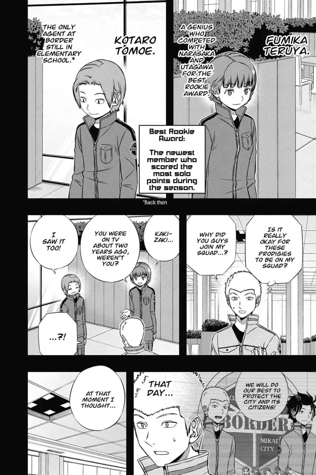 World Trigger color chapter 142 page 14
