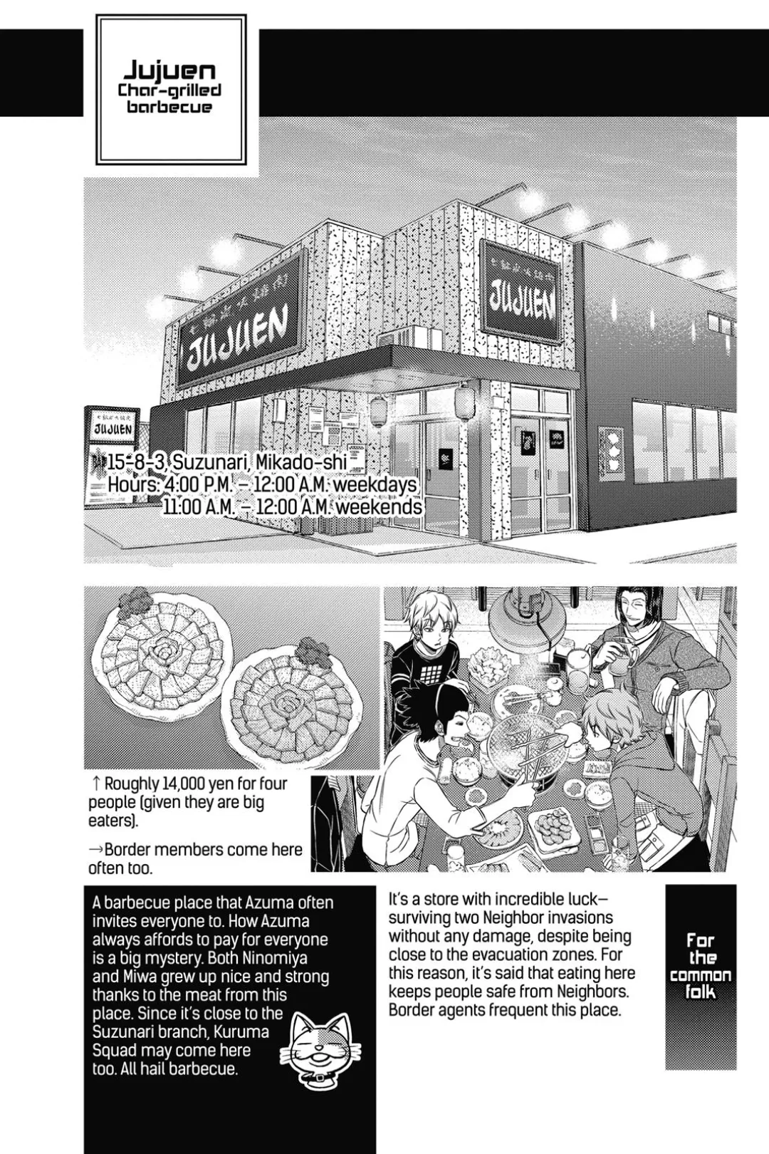 World Trigger color chapter 142 page 21