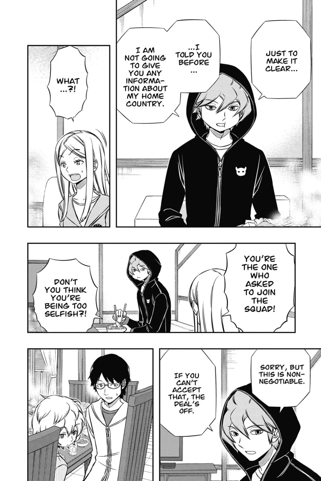 World Trigger color chapter 147 page 14