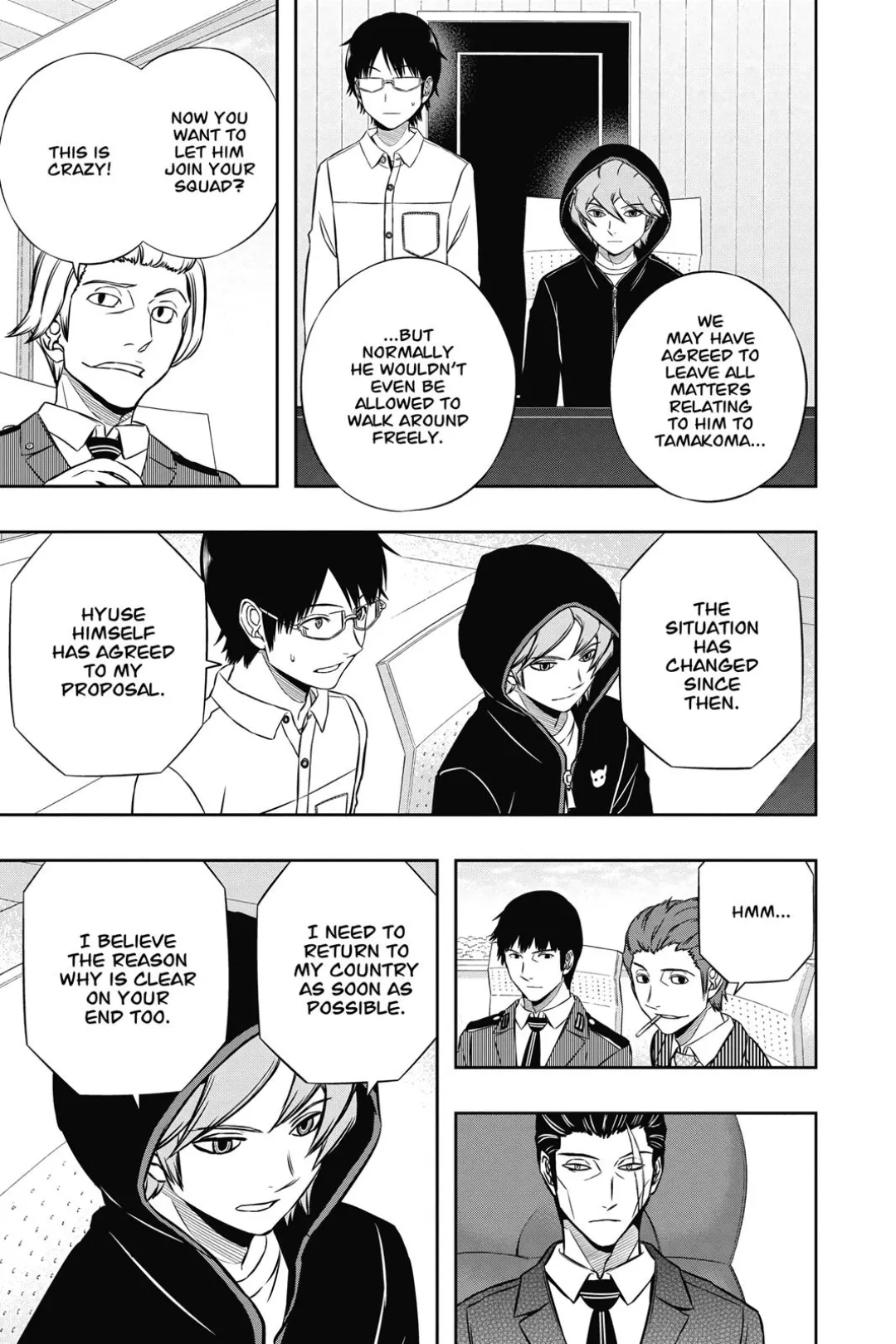 World Trigger color chapter 148 page 5