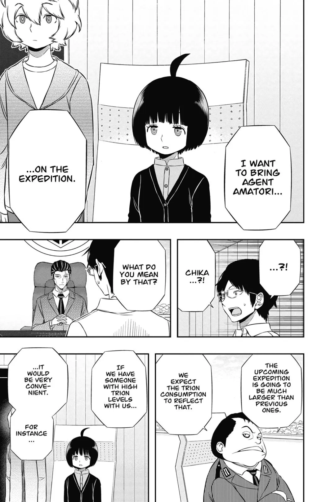 World Trigger color chapter 149 page 5